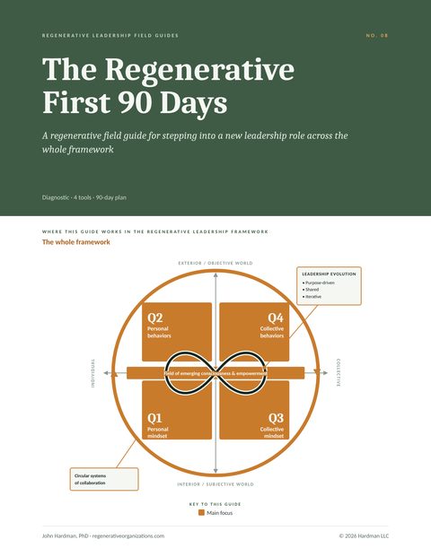 Cover of The Regenerative First 90 Days
